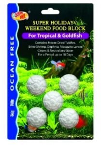 Holiday Fish food with minerals